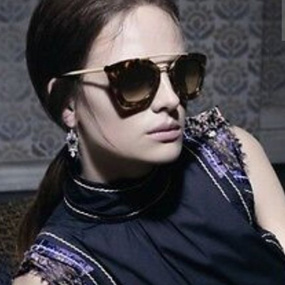 Prada Accessories - PRADA Luxury Black Sunglasses